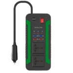 مبدل برق و شارژ داخل خودرو 300 وات گرین Green spark 300 power inverter