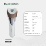 کیت اپیلاتور بی‌سیم ۵ در 1 گرین Green Lion 5 in 1 Cordless Epilator Kit - Image 5