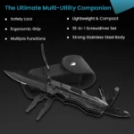 ابزار تعمیرات کمپینگ 10 کاره گرین‌لاین Green Lion GNMLTPLR10BK - Image 4