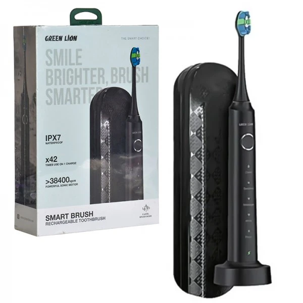 ee493f60350d9711ef6fa254fb0bdf0163fed0bb_1740729512 مسواک برقی گرین لاین GREEN LIONمدل GL SB07 - Image 1
