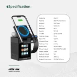 شارژر بی‌سیم هوشمند گرین لاین Green Lion Smart Station Pro LCD Display - Image 2
